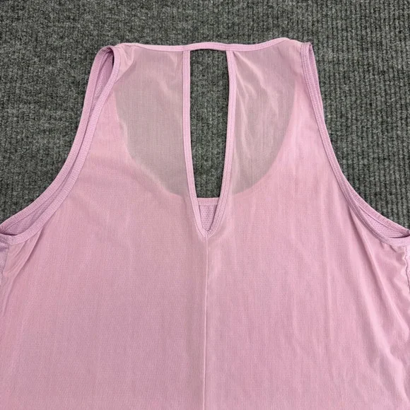 Fabletics Women's Pink Mesh Racerback Activewear Tank Top XXL Gym Yoga Athletic - Picture 7 of 8